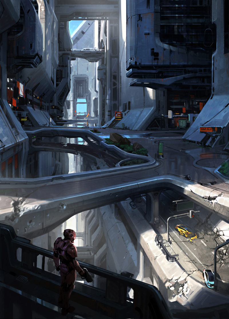 Illustration for article titled The Art Of Halo 5